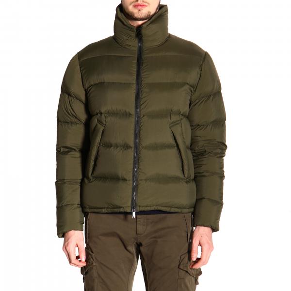 Dondup Outlet: jacket for man - Military | Dondup jacket UJ658 PX0058 ...