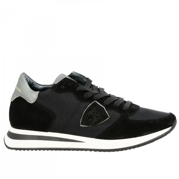 Philippe Model Outlet: sneakers for woman - Black | Philippe Model ...