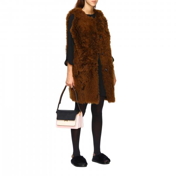 In Borse Sbmpn09v43lv520 Tracolla FantasiaBorsa Trunk Marni Pelle Tricolor A Donna Con SUpLMVzGq