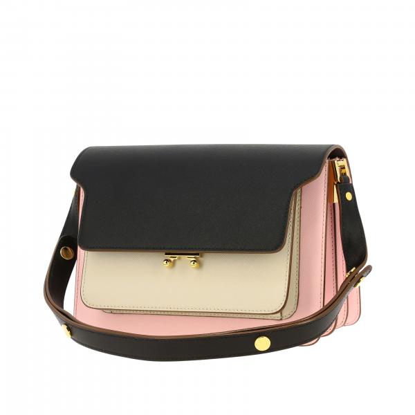 In Borse Sbmpn09v43lv520 Tracolla FantasiaBorsa Trunk Marni Pelle Tricolor A Donna Con SUpLMVzGq