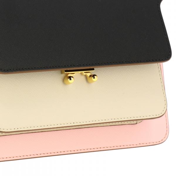 In Borse Sbmpn09v43lv520 Tracolla FantasiaBorsa Trunk Marni Pelle Tricolor A Donna Con SUpLMVzGq
