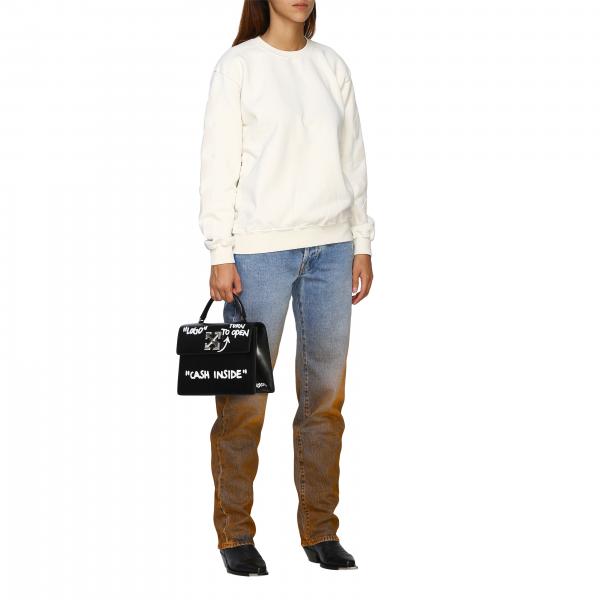 off white black crossbody bag