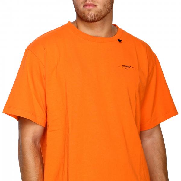 Off-White Outlet: Off White short-sleeved T-shirt with back maxi print 
