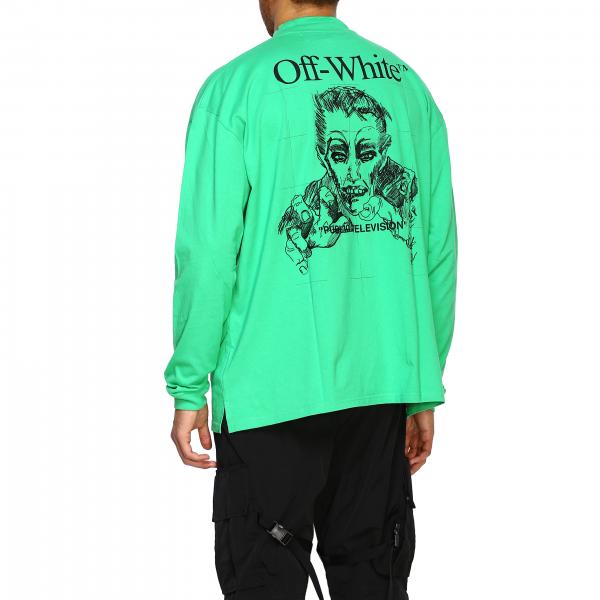 OffWhite Outlet Tshirt men Off White Green TShirt OffWhite