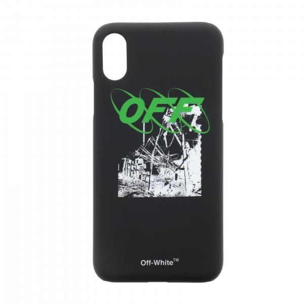 Off-White Outlet: Off White case with logo - Black | Cover For Men Off ...