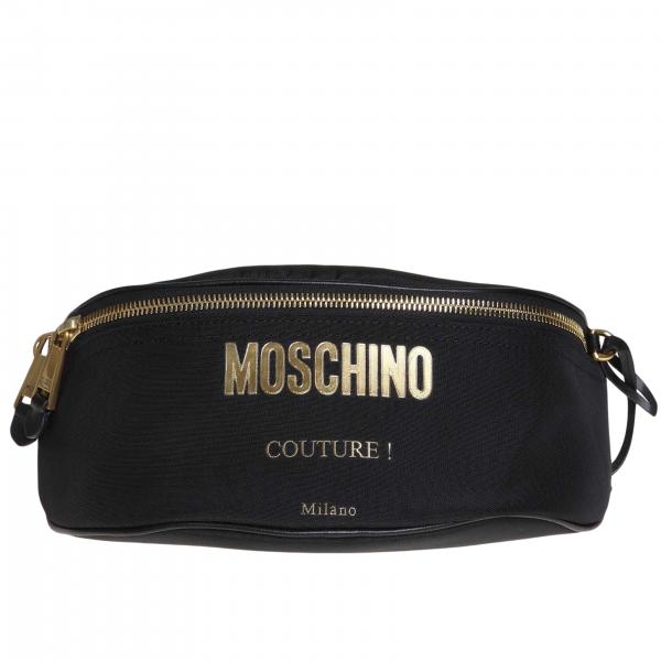 Moschino Couture Outlet: belt bag for women - Black | Moschino Couture ...