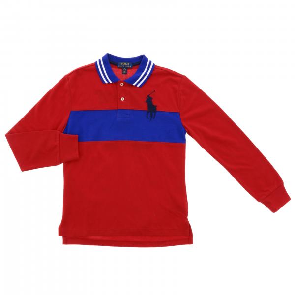 Polo Polo Ralph Lauren Toddler con big logo e stampa 67