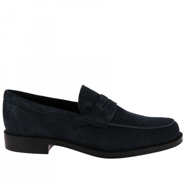 TOD'S: loafers for man - Blue | Tod's loafers XXM0UD00640 RE0 online on ...