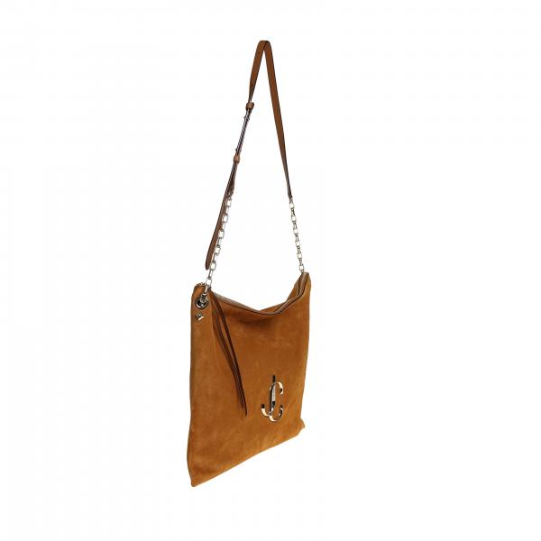 MarroneBorsa Spalla Monogramma Sue Jimmy Choo A In Camoscio Jc L Borse Tracolla Varenne Con Donna VMGqSzpU