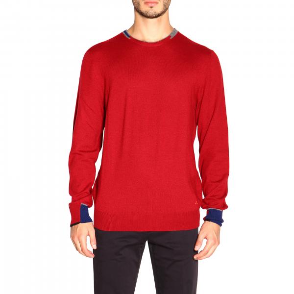 Peuterey Outlet: Sweater men - Burgundy | Sweater Peuterey PEU3370 ...