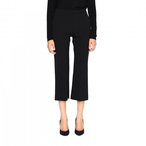 Maliparmi Outlet: Pants women - Black | Pants Maliparmi JH7144 60014 ...