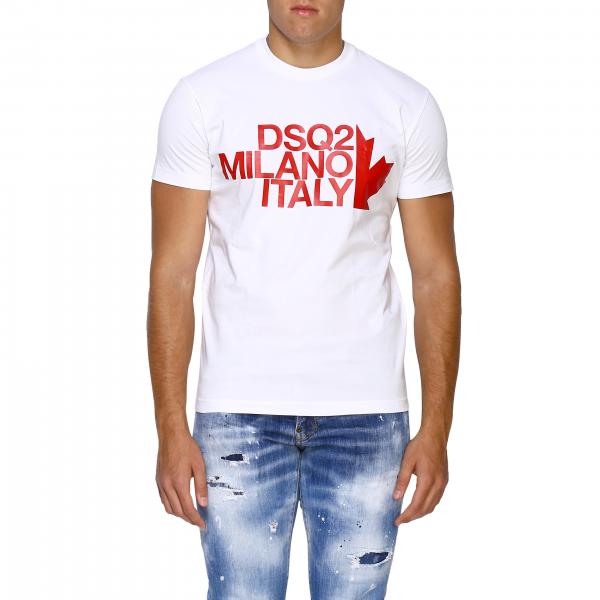 Dsquared2 Outlet: T-shirt men | T-Shirt Dsquared2 Men White | T-Shirt ...