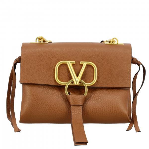 Valentino Garavani Outlet: crossbody bags for woman - Brown | Valentino ...