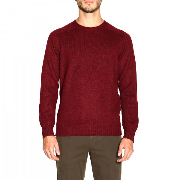 Gran Sasso Outlet: Sweater men | Sweater Gran Sasso Men Red | Sweater ...