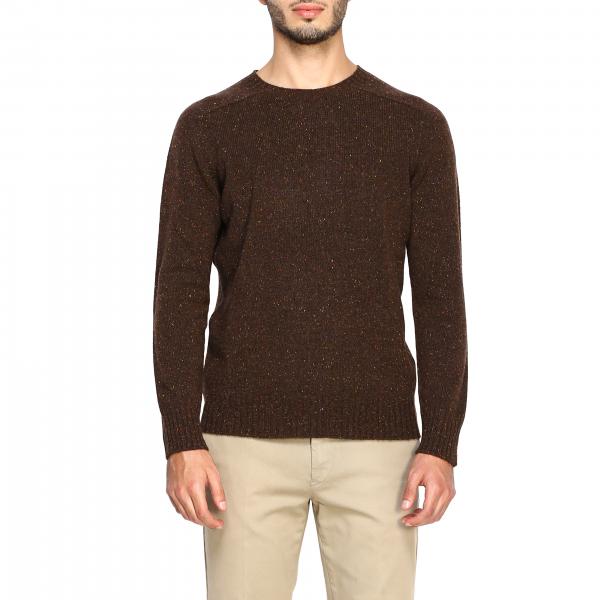 Gran Sasso Outlet: sweater for man - Brown | Gran Sasso sweater 24114 ...