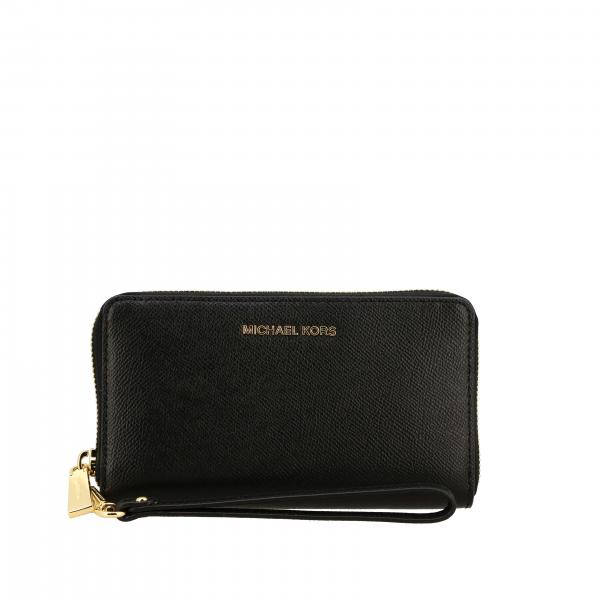 Michael Kors ЖЕНСКОЕ: Кошелек Michael Michael Kors из кожи с металлическим логотипом