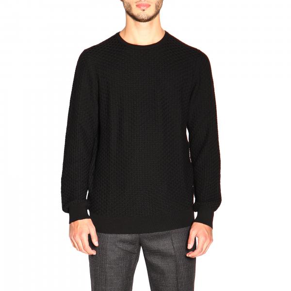 Gran Sasso Outlet: Sweater men - Black | Sweater Gran Sasso 57109 14240 ...