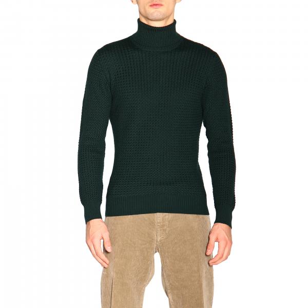 Gran Sasso Outlet: Sweater man - Green | Gran Sasso Sweater 57157 14280 ...