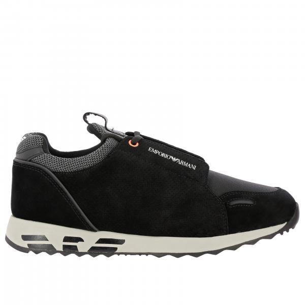 emporio armani arco trainers