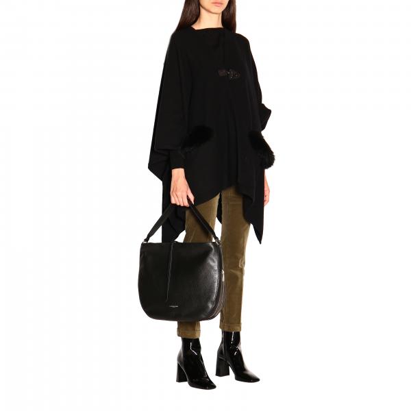 529 Donna Logo Borsa 23 NeroIn Con A Paris Lancaster Spalla Pelle QthCsrdx