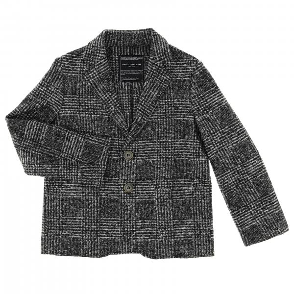 Paolo Pecora Outlet: Jacket kids | Blazer Paolo Pecora Kids Black ...