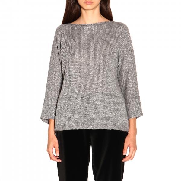 Gran Sasso Outlet: knitwear for woman - Grey | Gran Sasso knitwear ...