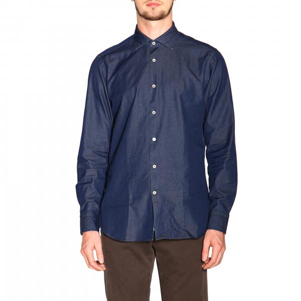 Guglielminotti Outlet: Shirt men | Shirt Guglielminotti Men Denim ...