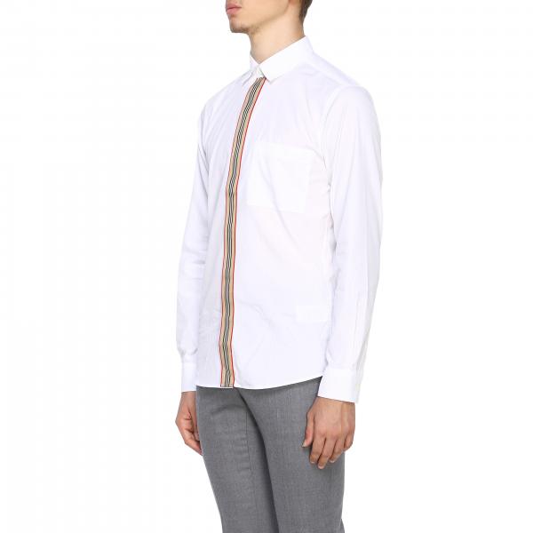 Righe E Burberry Taschino A Vintage Camicia Banda BiancoCon 8015436 Uomo QrdBtshxoC