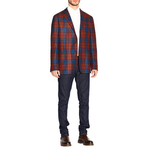 Monopetto AvionA Con Giacca Boglioli Tartan Uomo Bpc052 Fantasia N2902e 2YEDH9WI