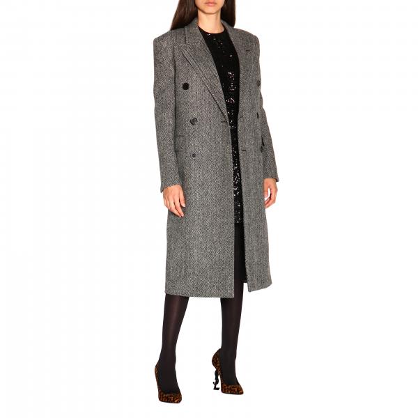 saint laurent coat womens
