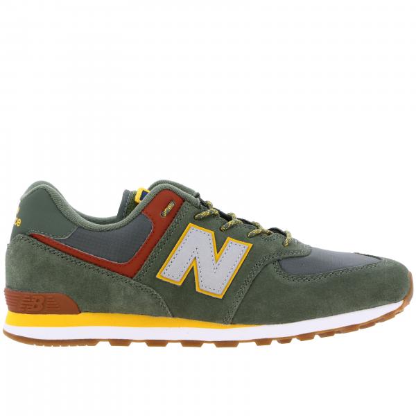 New Balance Outlet: Shoes kids - Yellow | Shoes New Balance GC574 ...