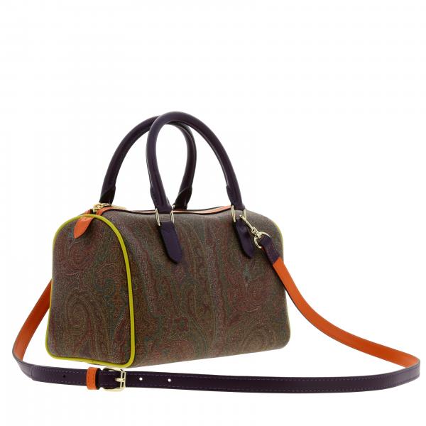 Con Borsa Mano In A Etro Donna 8040 Pelle 0h857 FantasiaBauletto Contrasto Bordi On8w0vmN