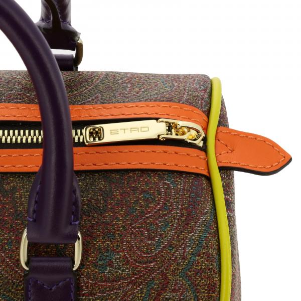 Con Borsa Mano In A Etro Donna 8040 Pelle 0h857 FantasiaBauletto Contrasto Bordi On8w0vmN