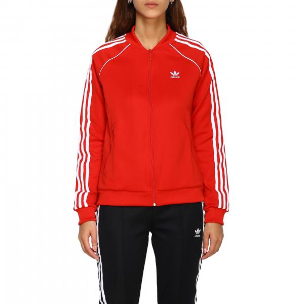 Abrumador Amplificador Feudo Adidas Originals Outlet: sweatshirt for woman - Red | Adidas Originals  sweatshirt ED7588 online on GIGLIO.COM