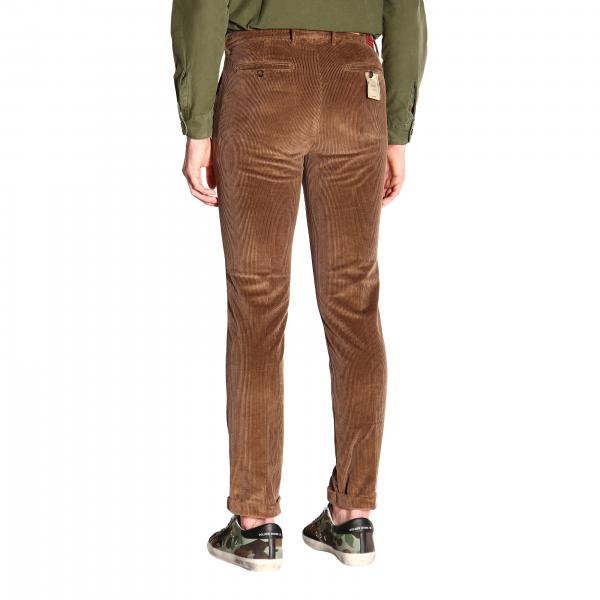 Tela Genova Outlet: pants for man - Leather | Tela Genova pants VOLMO ...