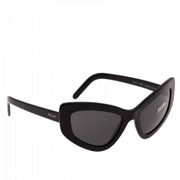 PRADA: Glasses women - Black | Glasses Prada SPR 11V GIGLIO.COM