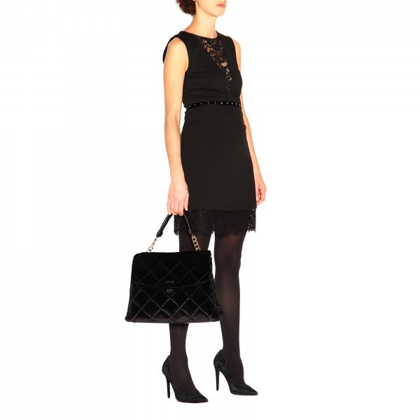 Tracolla Metallico Con Logo Borse Liu Donna A N69048t9093 Jo Trapuntata NeroBorsa TK3F1clJ