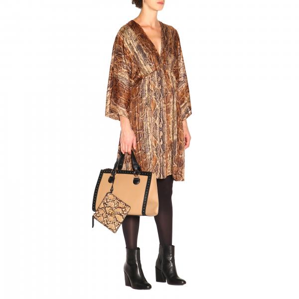 Tracolla Borchie Con Borse E Stampa Liu FantasiaBorsa Pochette Jo Pitone Contrasto A Bordi N69064e0019 Donna 08wPnOk