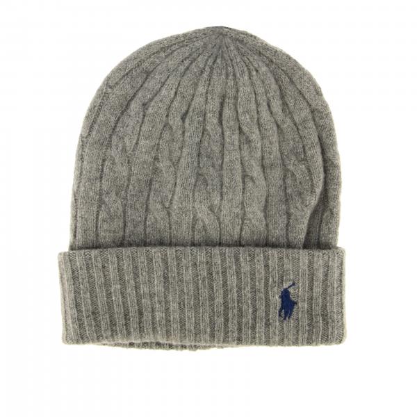 grey ralph lauren hat