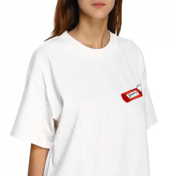 Jacquemus Outlet Tshirt a maniche corte con stampa portachiavi e logo