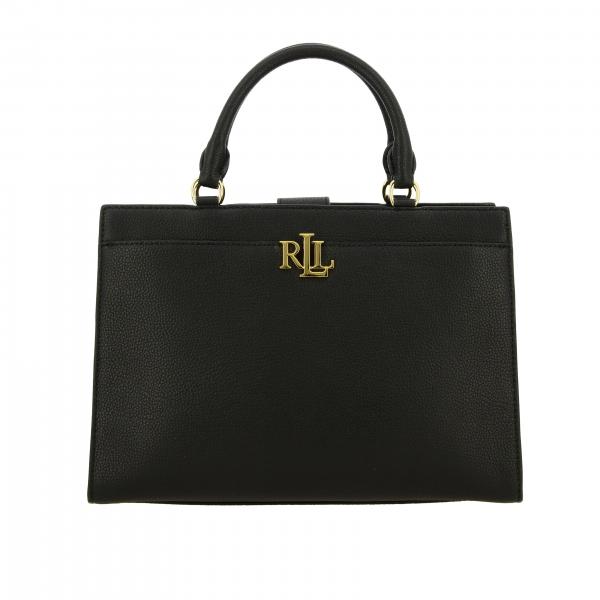 ralph lauren black hand bag