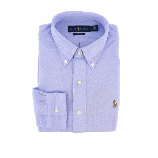 ralph lauren baby blue shirt