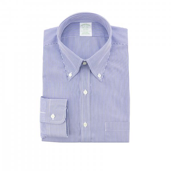 Brooks Brothers Outlet shirt for man White Brooks Brothers shirt