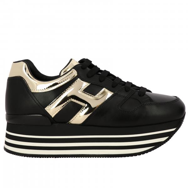 Hogan Outlet: Sneakers women | Sneakers Hogan Women Black | Sneakers ...