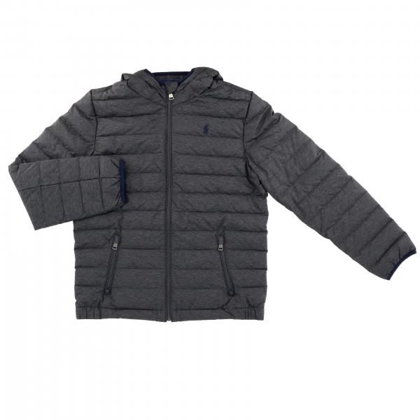 Polo Ralph Lauren Boy Outlet jacket for boys Grey Polo Ralph