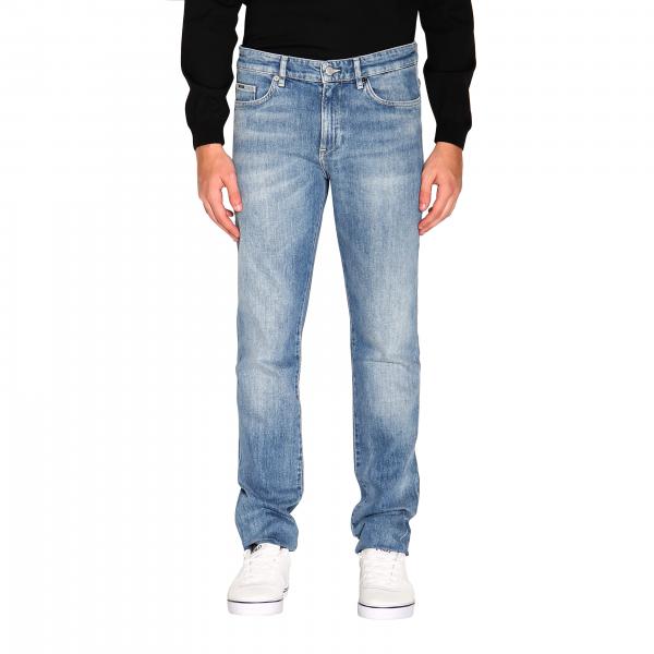 Boss Outlet: stretch denim jeans - Blue | Jeans Boss 10203468 DELAWARE3 ...