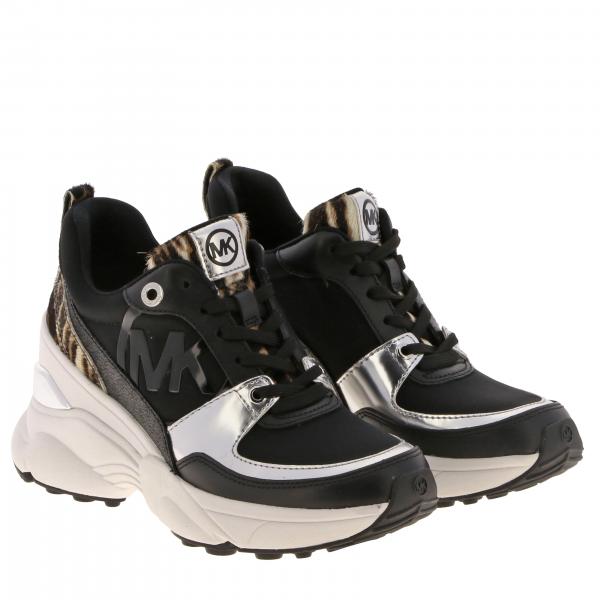 Michael Kors Outlet: sneakers for woman - Black | Michael Kors sneakers ...
