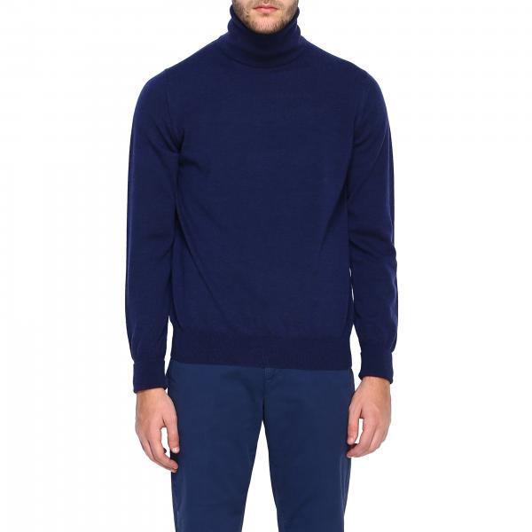 Alpha Studio Outlet: Sweater men | Sweater Alpha Studio Men Blue ...