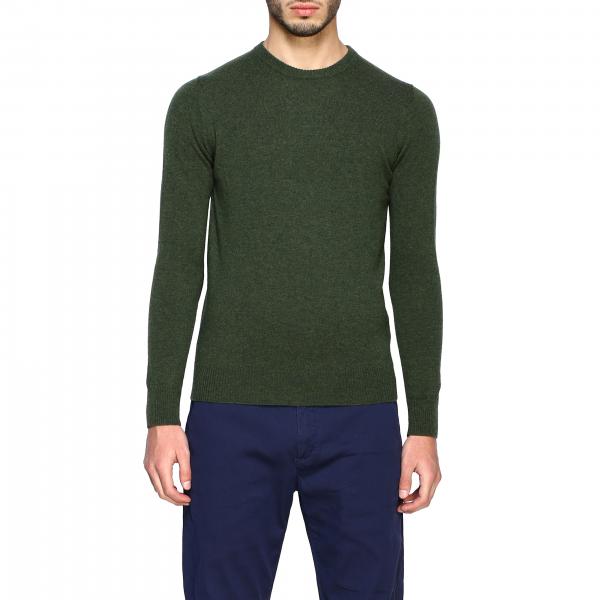 Alpha Studio Outlet: Jumper men | Jumper Alpha Studio Men Sage | Jumper ...