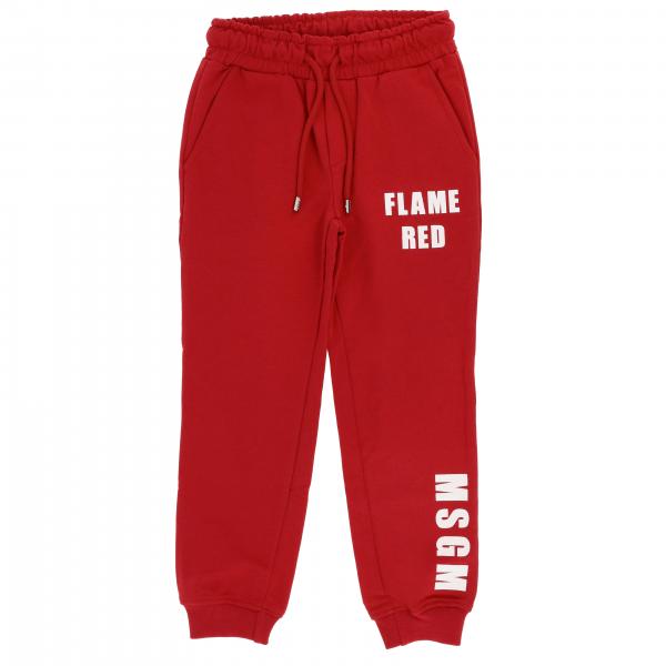 kids red pants